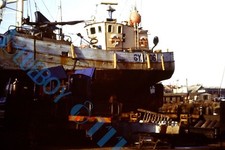 Grimsby In 1980's Fishing Boat