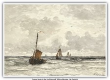 Fishing Boats in the Surf