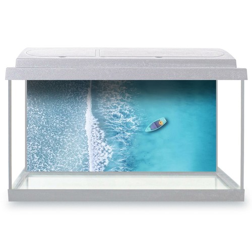 Fish tank background 90x45cm - tank,